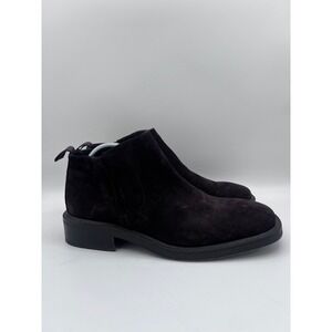 Banana Republic Mens Suede Chelsea Ankle Boots Made in Italy Dark Brown Size 11